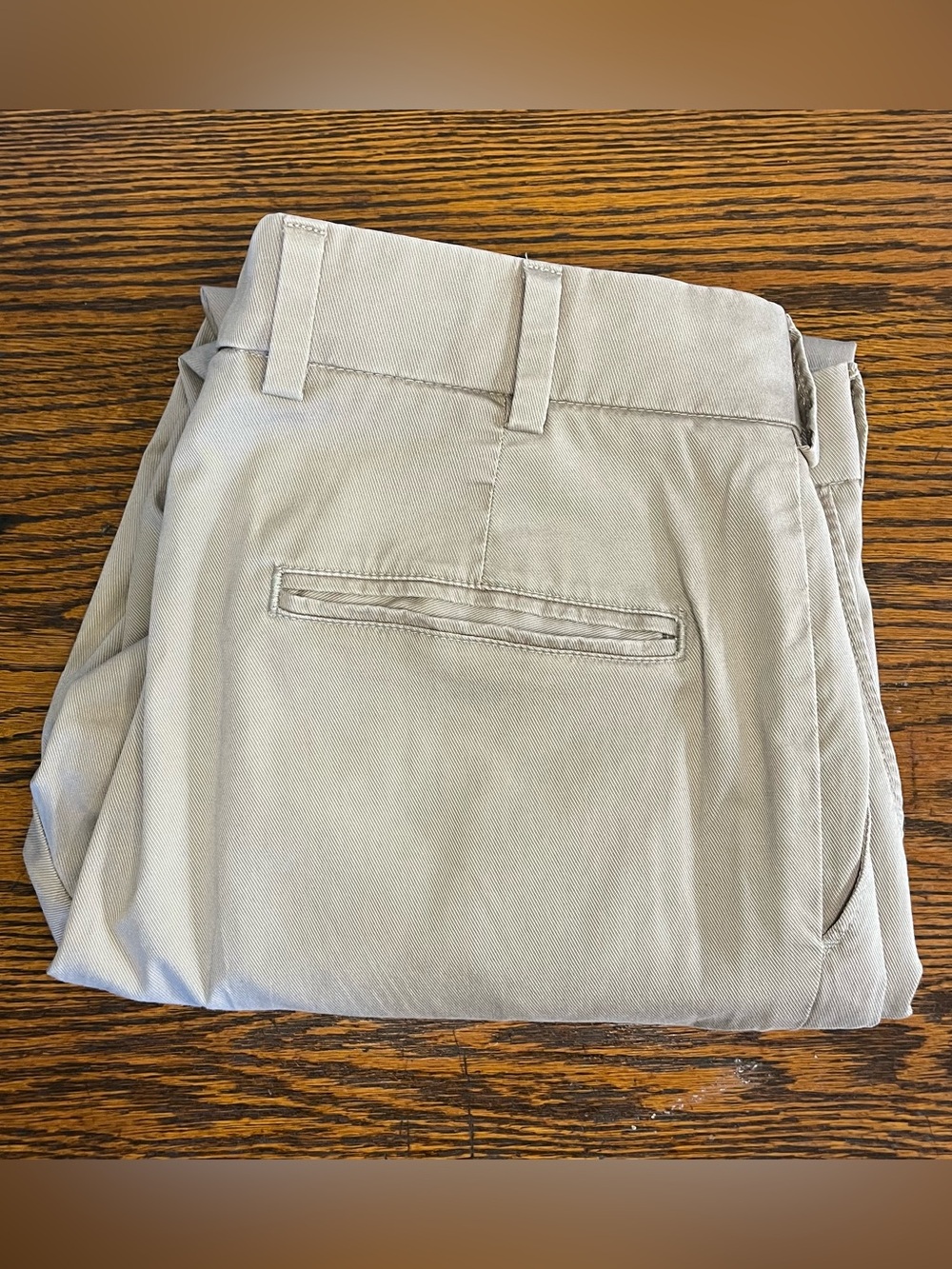 Bills Khakis Pants Mens Size 33 Tan M3 Straight Fit Chinos Made in USA Stretch